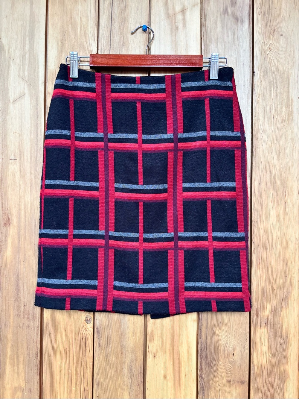 Vintage 90s Le Château Plaid Mini Skirt Made in Canada XS